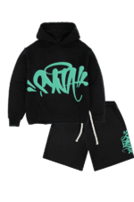 syna world hoodie and shorts