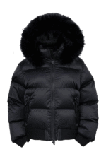 Syna puffer jacket black