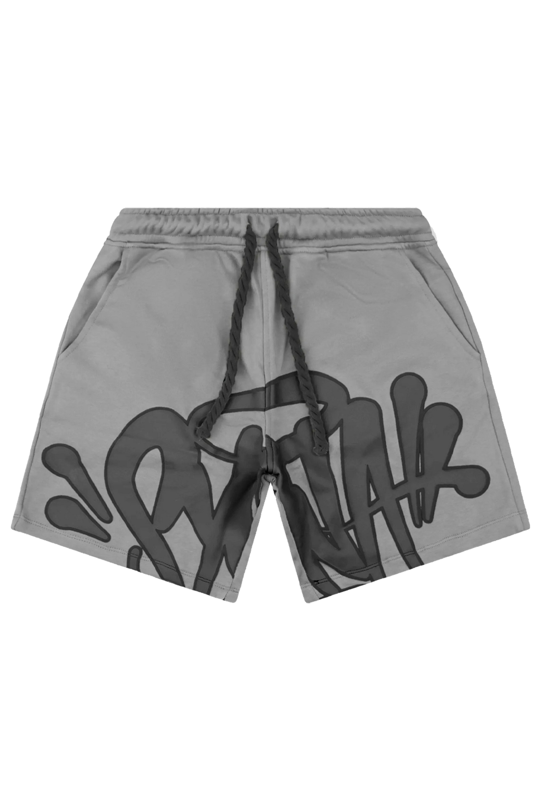 Synaworld-Syna-shorts-grey-black syna world shorts