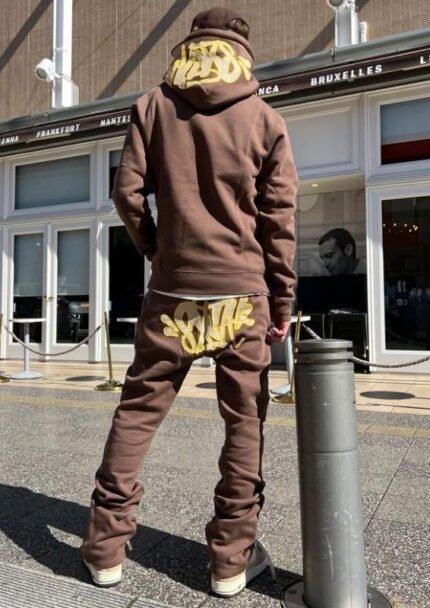 syna world tracksuit brown