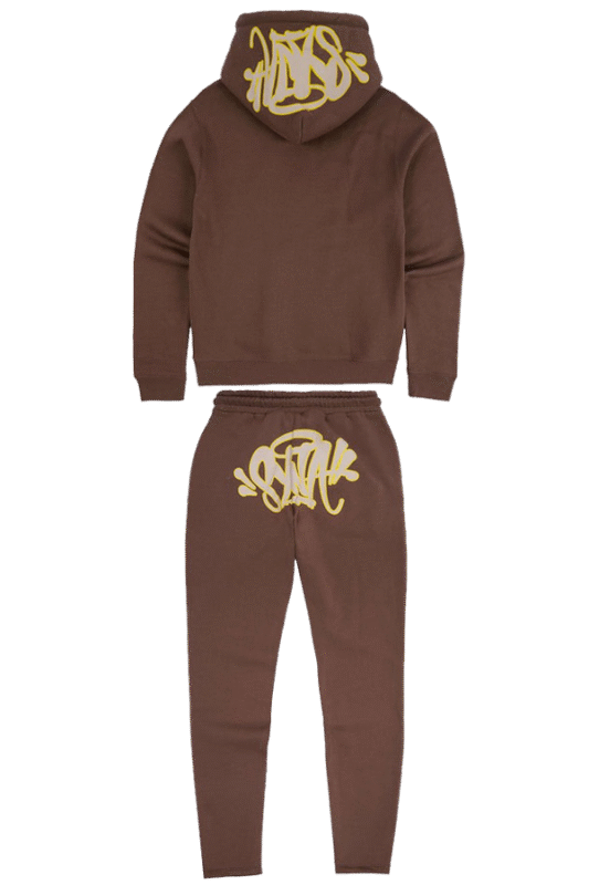 brown syna world tracksuit