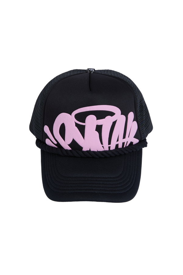forgive-me-syna-trucker-cap-black-pink syna trcker capp