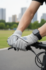 syna gloves grey and black