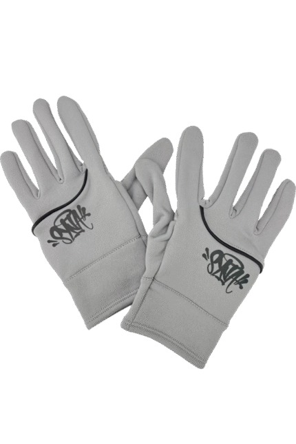 syna gloves grey and black