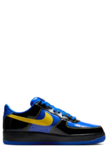 Syna World x Nike Air Force 1 Low Top Runner Blue sneakers inspired by Central Cee streetwear style